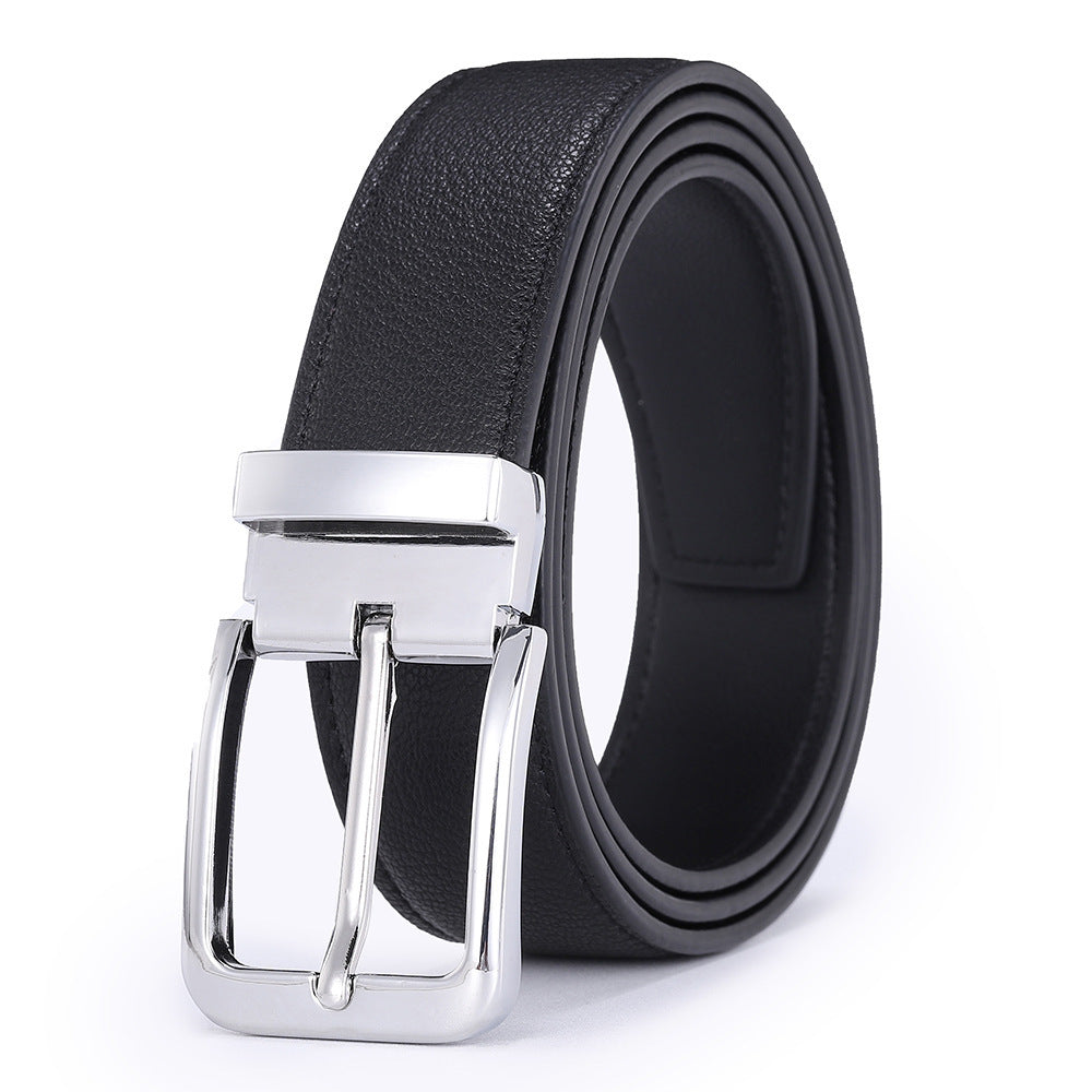 Men&#39;s Personality Trendy Belt High Quality Alloy Pin Buckle