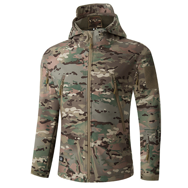 Tactical Shell Jacket – Shark Skin Design for Outdoor &amp; Adventure