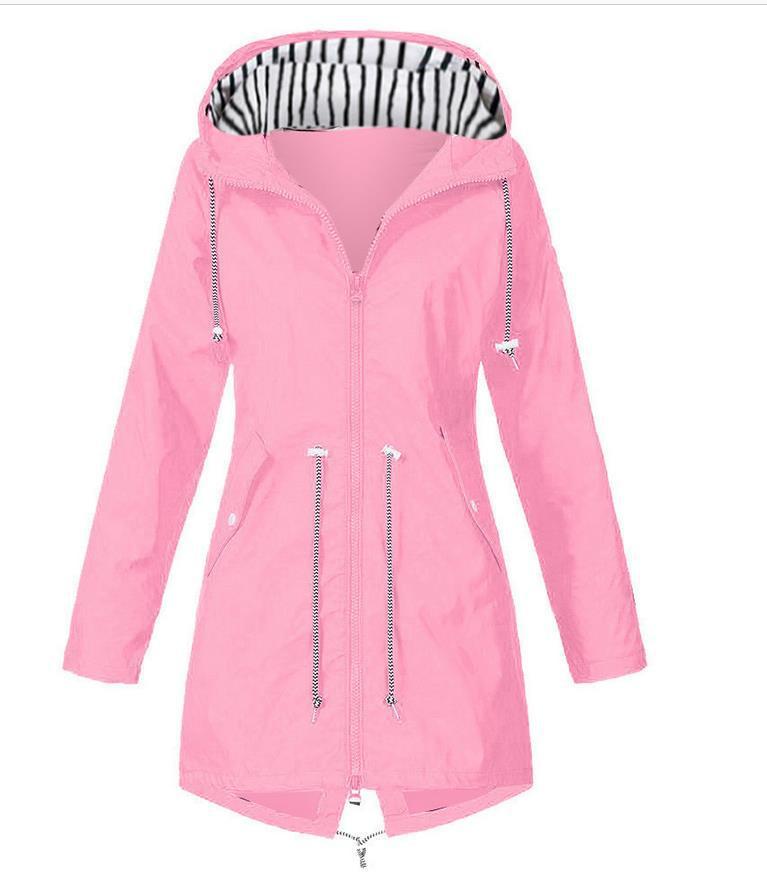 Autumn And Winter Women&#39;s Zipper Jacket Three-in-one Outdoor Hooded Mountaineering Jacket