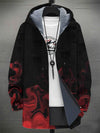 Digital Printing Plus Velvet Men’s Casual Jacket – Trendy &amp; Comfortable