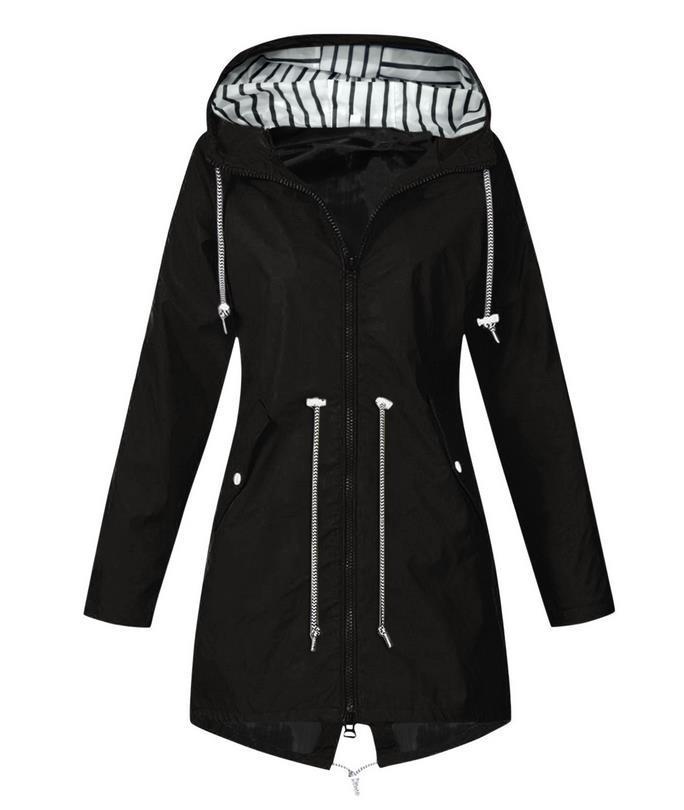 Autumn And Winter Women&#39;s Zipper Jacket Three-in-one Outdoor Hooded Mountaineering Jacket