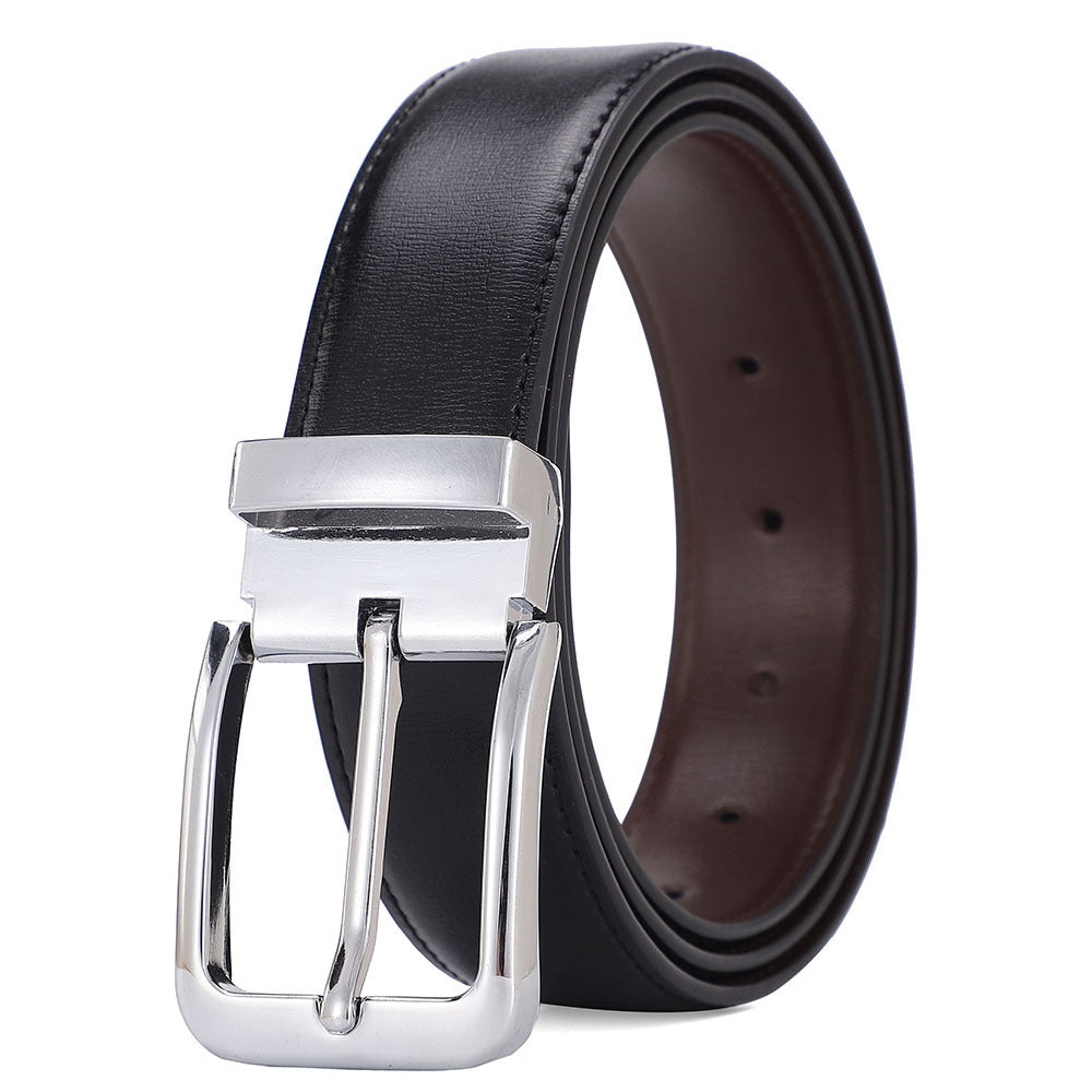 Men&#39;s Personality Trendy Belt High Quality Alloy Pin Buckle