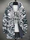 Digital Printing Plus Velvet Men’s Casual Jacket – Trendy &amp; Comfortable