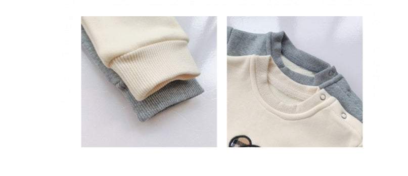 Baby Onesies Boys Baby Rompers Trendy Fans Infant Children&#39;S Wear Girls&#39; Rompers Plaid Children&#39;S Jumpsuits Bears