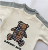 Baby Onesies Boys Baby Rompers Trendy Fans Infant Children&#39;S Wear Girls&#39; Rompers Plaid Children&#39;S Jumpsuits Bears