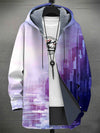 Digital Printing Plus Velvet Men’s Casual Jacket – Trendy &amp; Comfortable