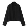 Fashionable All-matching Scarf Collar Knitted Cardigan Shawl