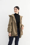 Short Front And Long Back Elegant Trench Coat Pockets