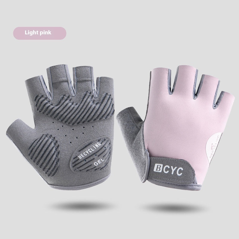 Thin Half Finger Exercise Anti Training Anti Slip Gloves