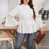 Women&#39;s Solid Color Casual Fashion Long Sleeve Shirt