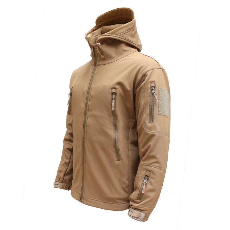Tactical Shell Jacket – Shark Skin Design for Outdoor &amp; Adventure
