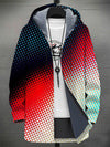 Digital Printing Plus Velvet Men’s Casual Jacket – Trendy &amp; Comfortable