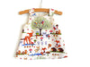 Children&#39;s Suit Girl Baby Baby Three-Piece Shorts  Headband  Dress