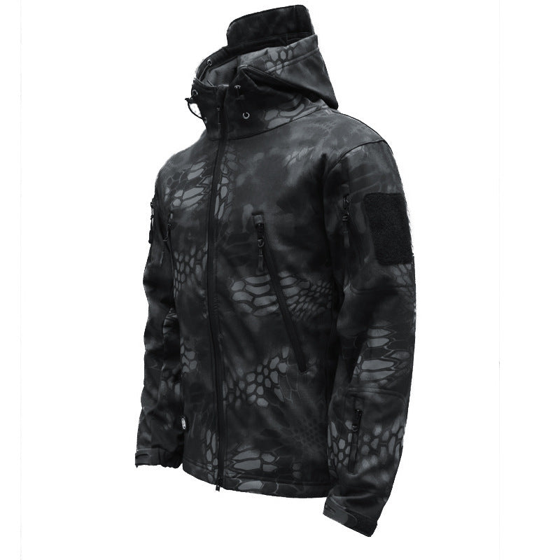 Tactical Shell Jacket – Shark Skin Design for Outdoor &amp; Adventure