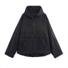 Women&#39;s Long Sleeve Zip Hooded Jacket With Pockets - Casual Sporty Windbreaker For Spring&amp;Fall