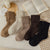 Tube Winter Thickened Maillard Terry Velvt Plush Snow Socks