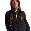 Women’s Quilted Cotton Jacket – Loose Fit Stand Collar Coat