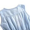 Summer Children Sleeveless Girl Denim Floral Dresses