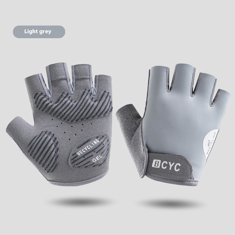 Thin Half Finger Exercise Anti Training Anti Slip Gloves