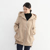 Short Front And Long Back Elegant Trench Coat Pockets