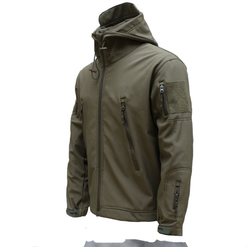 Tactical Shell Jacket – Shark Skin Design for Outdoor &amp; Adventure