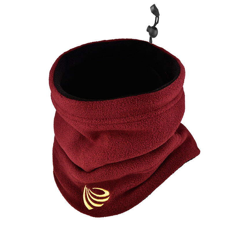 Men&#39;s Winter Fleece-lined Thickened Scarf