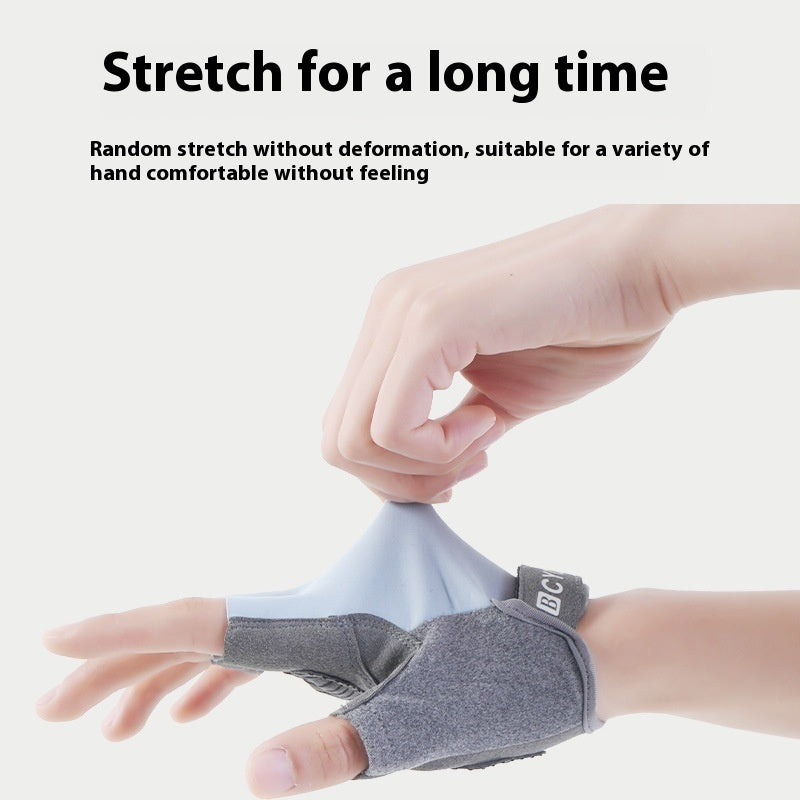 Thin Half Finger Exercise Anti Training Anti Slip Gloves