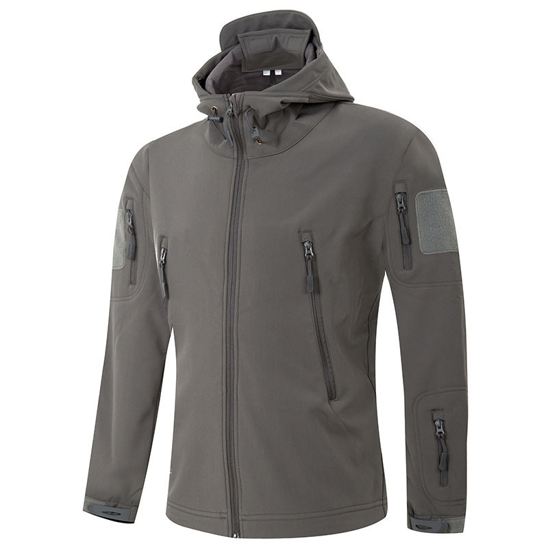 Tactical Shell Jacket – Shark Skin Design for Outdoor &amp; Adventure