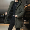 Men&#39;s Winter Leisure Warm Hooded Plus Size Men&#39;s Cotton Clothing