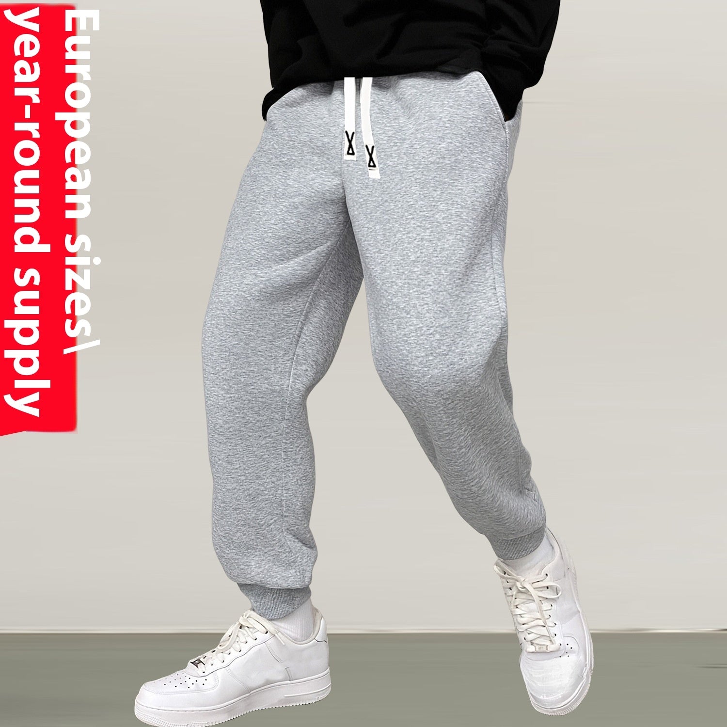 Pants Men Ankle-tied Sweatpants Spring And Autumn Loose Men&#39;s Sports Pants