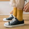 Tube Socks Autumn And Winter Solid Color