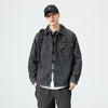 Multi-pocket Loose All-matching Work Clothes Shirt Coat Men&#39;s Washed Corduroy Shirt