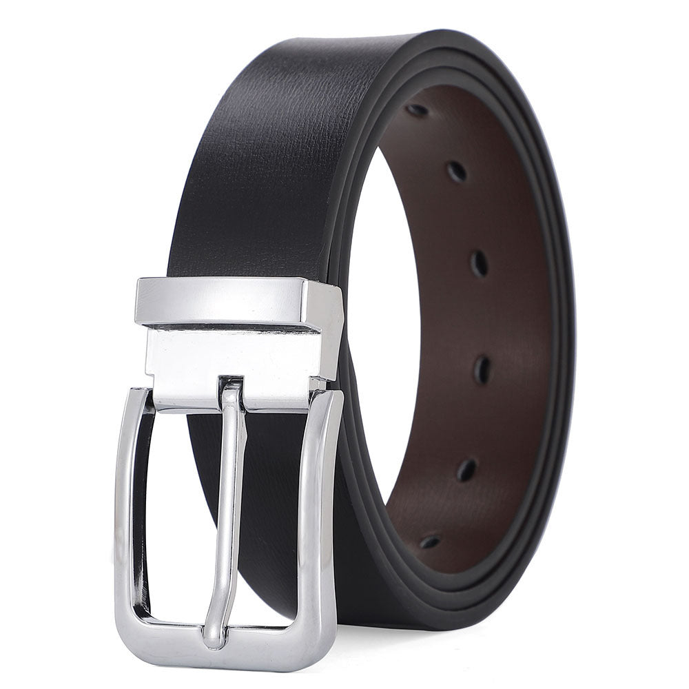 Men&#39;s Personality Trendy Belt High Quality Alloy Pin Buckle