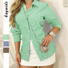 Striped Long-sleeved Shirt For Women