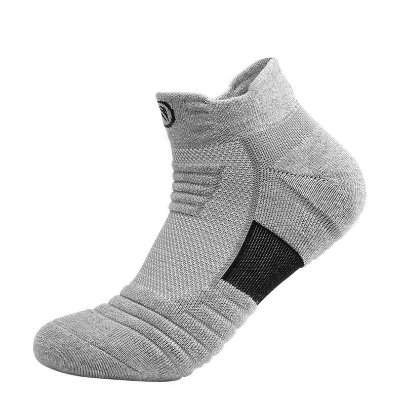 Running Socks Men&#39;s Basketball Stockings Thick Towel Bottom Terry-loop Hosiery