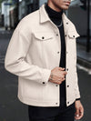 Lightweight Men’s Khaki Woolen Sports Jacket – Modern Casual Look