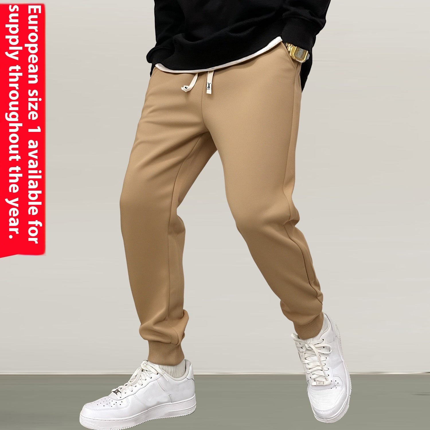 Pants Men Ankle-tied Sweatpants Spring And Autumn Loose Men&#39;s Sports Pants