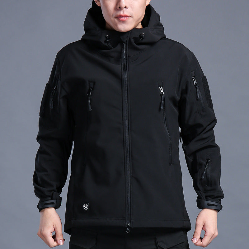 Tactical Shell Jacket – Shark Skin Design for Outdoor & Adventure
