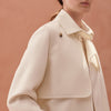 Retro Short Temperamental Women&#39;s Genuine Leather Clothes