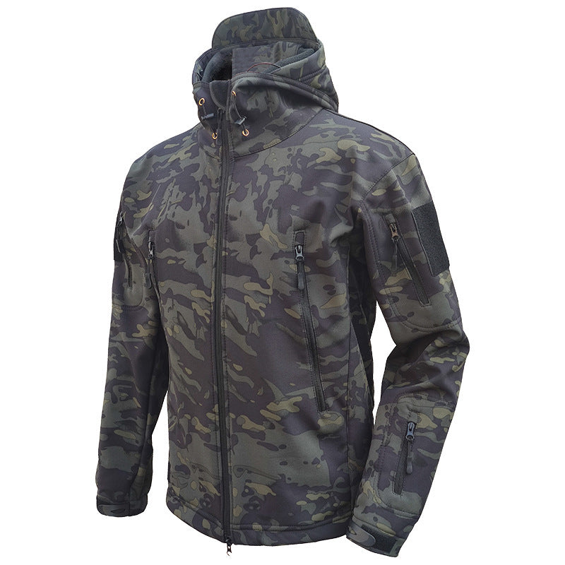 Tactical Shell Jacket – Shark Skin Design for Outdoor &amp; Adventure