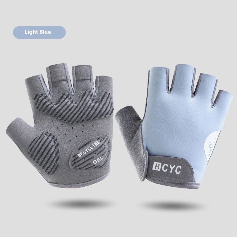 Thin Half Finger Exercise Anti Training Anti Slip Gloves